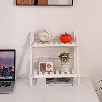 上卓 (オブジェ台) Amazon.co.jp: MJKQ9 デスク上置き棚 折りたたみ式 卓上収納