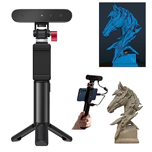 Creality CR-Scan Ferret Scanner 3D avec précision de 0,1 mm, double mode, scanner portatif avec fréquence d'images jusqu'à 30 FPT, 3D pleine couleur, prend en charge les statues de taille moyenne 4 Creality CR-Scan Ferret Scanner 3D avec précision de 0,1 mm, double mode, scanner portatif avec fréquence d'images jusqu'à 30 FPT, 3D pleine couleur, prend en charge les statues de taille moyenne