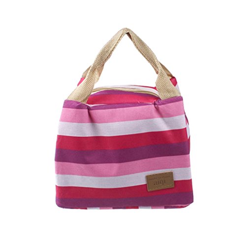 Lunch Bags,Gotd Lunch Tote Bag Lunch Bag Grocery Bags Travel Picnic Convenient Portable Lunch Packet with Zipper,Picnic Insulated Food Storage Zipper Box Tote Bento Pouch Lunch Bag (#1)