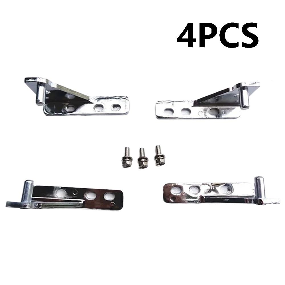 4 Stück Kühlschrank-Gefrierschrank-Ersatz-Türscharnier, Radstand 3,5 Cm, Kompatibel For USTAR, Kompatibel For GRISTA, Kommerzielles Küchen-Kühlschrank-Zubehör