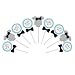 Baby Boy Baby Jumpsuits Baby Shower Cake Cupcake Toppers Picks for Wedding Birthday Boys' Party Decorations 24 PCS