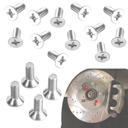 Automotive Screw Rotor Brake Disc Retaining Compatible with Honda, Acura, Volkswagen, Audi,Hyundai and Kia Models,93600-06014-0H(16)