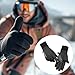 UxicRuya Kids Winter Gloves Thermal Touchscreen Lightweight Cold Weather Windproof Outdoor Cycling Gloves for Outdoor Sports Skiing, Gray, XL