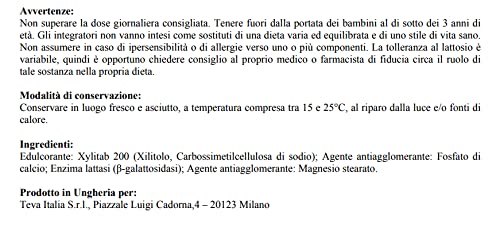 Mill&Joy 100 Compresse Masticabili - Integratore Alimentare a Base di Lattasi per la Digestione del Lattosio