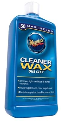Meguiar's M5032 Marine/RV One Step Cleaner Wax - 32 Oz Bottle
