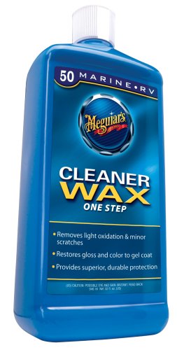 Meguiar's M5032 Marine/RV One Step Cleaner Wax - 32 Oz Bottle