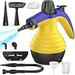 Handheld Steam Cleaner, 9 in 1 Portable Steam Cleaner with 1050W High Pressure & 110°C Heat for Multi-Surface Stain Removal, Cleaning Perfect for Carpet, Sofa, Floor, Bathroom, Window, Car