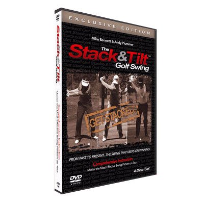 The Stack & Tilt® Golf Swing 4-DVD Set