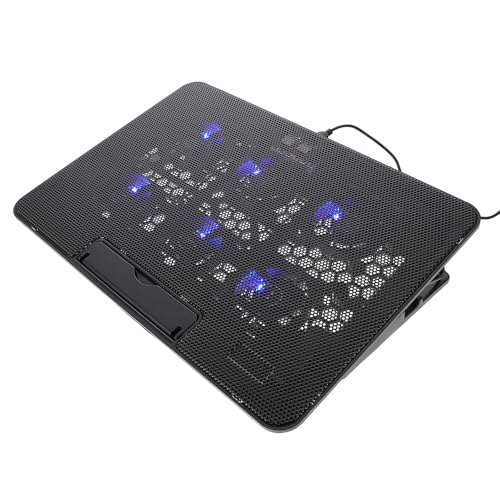 Base refrigerante para laptop 15.6'' con 6 ventiladores miniatura 1