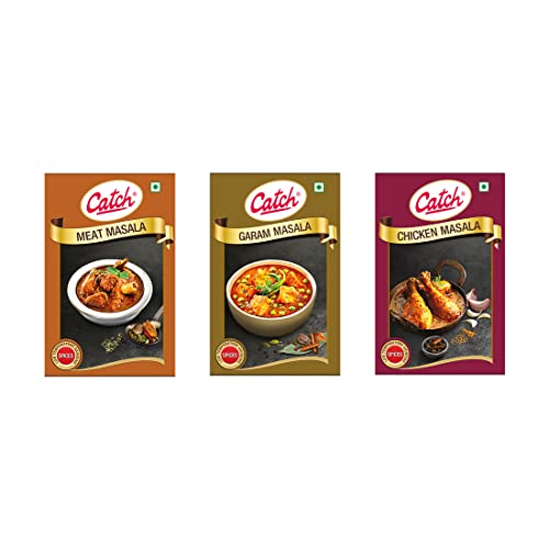 Image of Catch Meat Masala 100 + Chicken Masala 100 + Garam Masala 100, Spice /Masala Combo