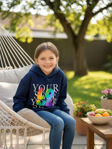 Image of WELAKEN Sweatshirts for Girls Toddler & Kids II Little Girl's Pullover Tops Sweaters & Hoodies