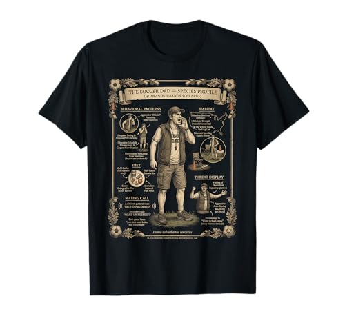 Soccer Dad Species Profile Coach T-Shirt