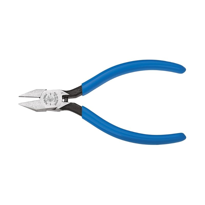 Alicate de Corte Diagonal para Eletrônica KLEIN TOOLS D209-5C com Bico Fino e Mola, 12,7 cm