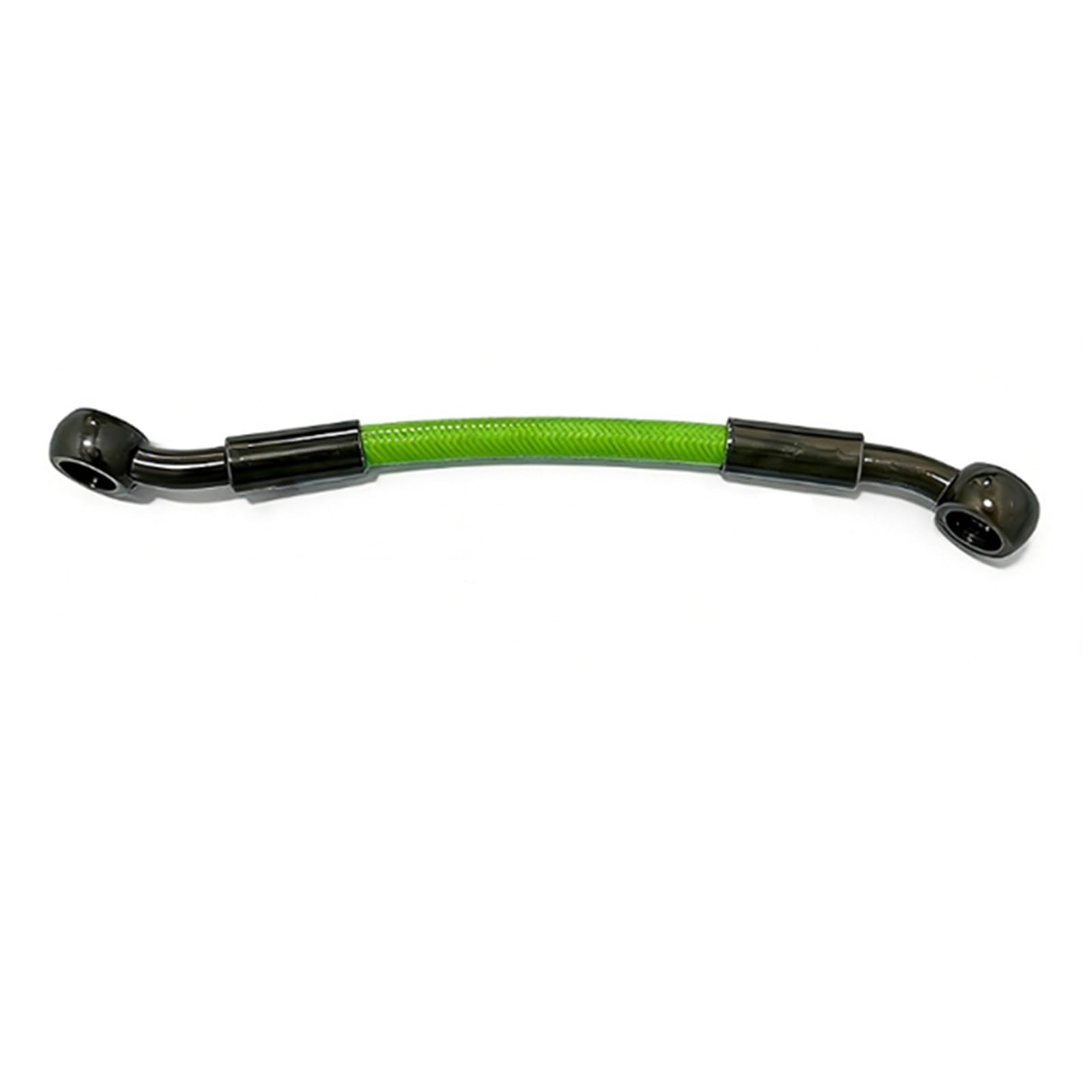 Kmwshan One Color Motorbike Brake Line 28°-28° Motorcycle Green Brake Cable Hose Line M10 Banjo Hydraulic Braided Oil Pipe 10Cm-500Cm Accessories