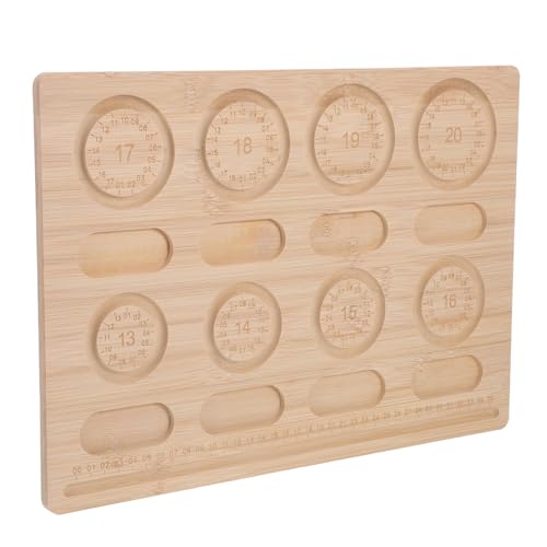 Planche à bracelets SEWACC en bambou 8 pouces, l'idée cadeau parfaite pour passionnés de bijoux