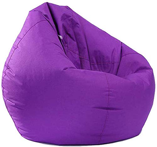 Bean Bag for Adults and Kids Chair Storage, Bean Bag Oxford Chair Cover Teens Adults Lounger Sack Home Waterproof (Purple, One size) Bean Bag for Adults and Kids Chair Storage, Bean Bag Oxford Chair Cover Teens Adults Lounger Sack Home Waterproof (Purple, One size)