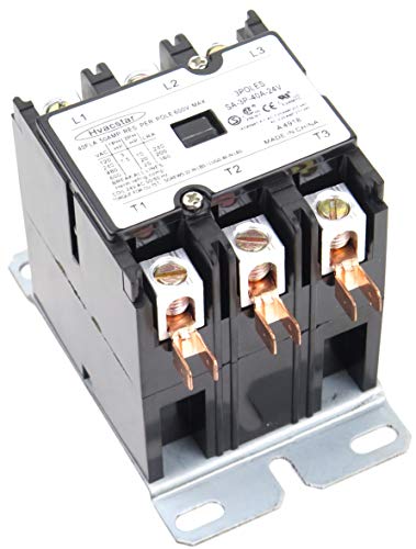 SA-3P-40A-24V Definite Purpose Contactor 3-Pole 40-Amp 24V Coil