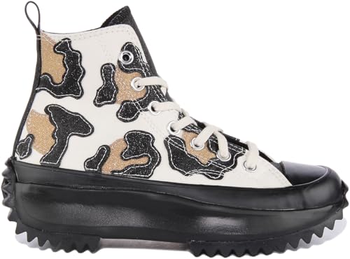 Converse Run Star Hike Hi Women's Lace Up Canvas Platform Trainers2