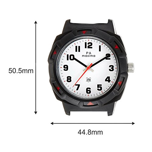 Image of Maxima Analog White Dial Men's Watch - 27660PPGW