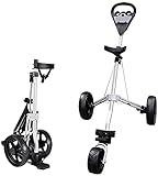 Trois roues offrent une grande stabilité, des roues larges pour la stabilité avec un mécanisme à clip pour un retrait facile.