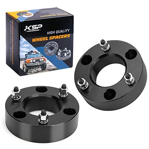 KSP 2.5”Sierra Lift Kits, 2.5in Front Leveling Lift Spacers Compatible with Chevrolet Silverado 1500 GMC Sierra 1500 2007-2026, Aluminum Suspension Level Lift Kit Raise The Truck 2.5inch in The Front