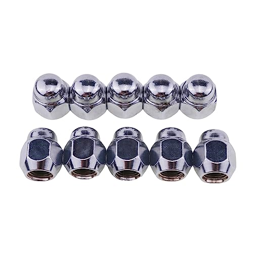 Image of DVPARTS 10X Wheel Nuts 611-076 12mm-1.25 Acorn-19mm Hex, 24mm Length Compatible with Dorman Subaru BRZ, Ascent, Crosstrek, Outback, Legacy, Impreza, Forester, DL