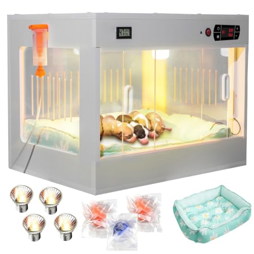 Intelligent Puppy Incubator Newborn Big Family Dog Kennel Pet Box Lab Heater Puppy Essentials Dog Crate for Dogs
