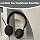 Replacement Ear Pads for Jabra Evolve2 65 (Evolve 2 65MS 65UC MS UC)/Evolve2 40 (40UC 40MS USB)/Elite 45h On-Ear Wireless Headset, Earpads Ear Cushions Ear Cups Cover Repair Parts (Black) - 2