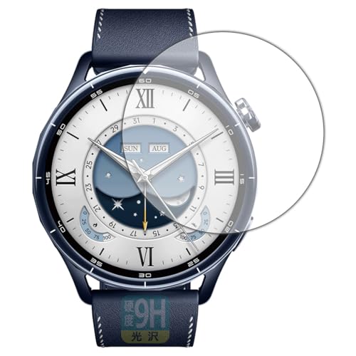 PDA�H�[ Xiaomi Watch S5 [�P�[�X�T�C�Y 46mm�p] �Ή� 9H���d�x[����] �ی� �t�B���� ���{��