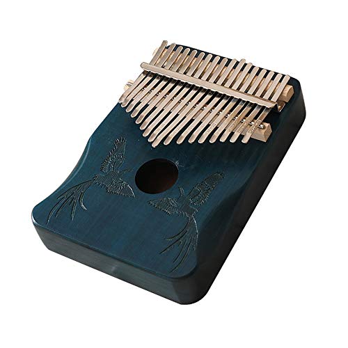 KKmoon 17 Chaves Kalimba Polegar Africano Dedo Piano Madeira Instrumento Musical Portátil Kalimba