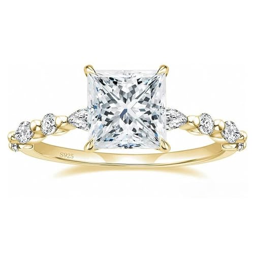 Bague fiançailles 4 griffes, le cadeau d'anniversaire romantique idéal