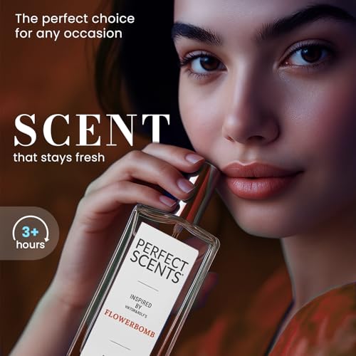 Image of Perfect Scents Fragrances | Inspired by V&R's Flowerbomb | Women's Eau de ToileƩe | Vegan, Paraben, Phthalate Free | Never Tested on Animals | 3.4 Fl Oz