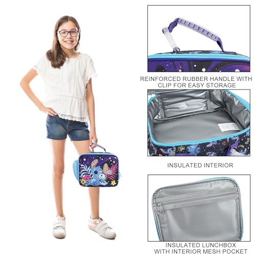 Image of Disney's Stitch Tropical Galaxy Insulated Lunch Kit