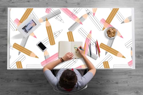 Vinyle PVC protection des surfaces contre les taches et rayures de bureau