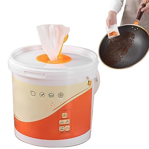 Para Cocina Toallitas 500 Veces, Toallitas Humedas Ahorran Trabajo HigiéNicas CóModo Ahorro De Tiempo Waterwipes Potente Quitamanchas Espeso Para La Cocina SalóN
