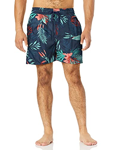 Image of Kanu Surf Men's Big Viper Extended Size Stripe Swim Trunk