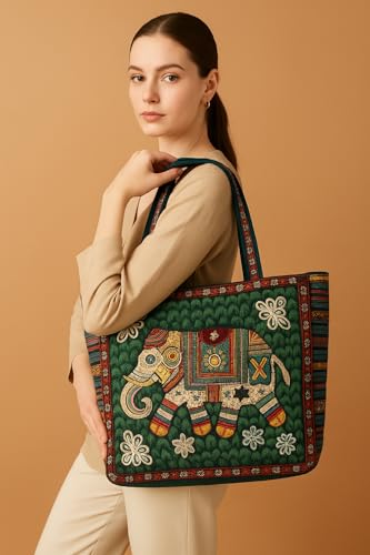 Image of Designer Elephant Handbag for Women Stylish Big Hand Bag for Women Shoulder Hand Bag for Office Use