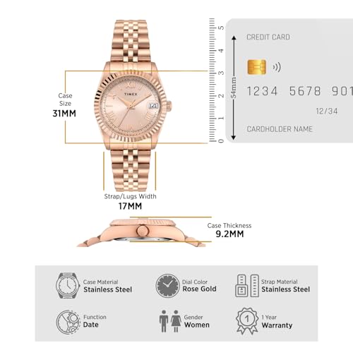 Image of TIMEX Round 31mm Dial Analog Women Watch