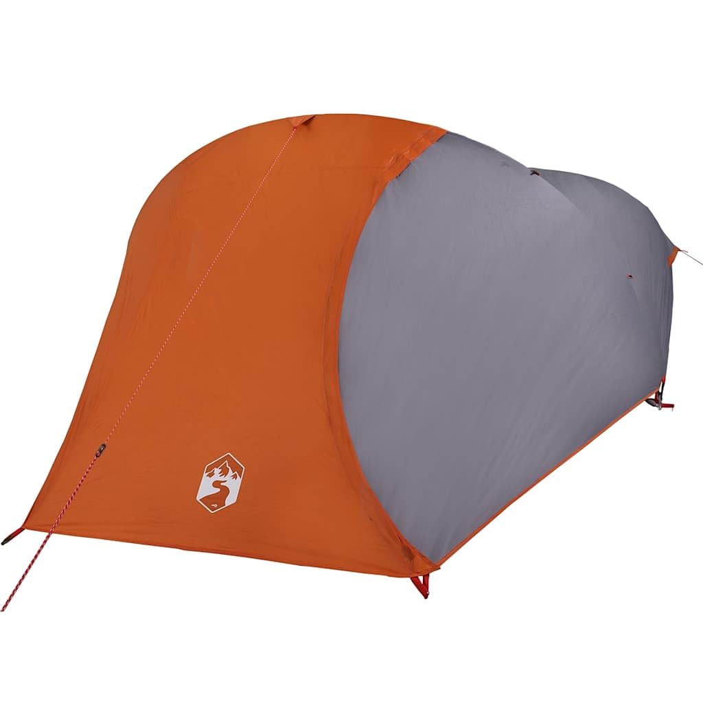 Genérico Tienda de campaña iglú para 4 Personas Impermeable Naranja,Deportes,Actividades al Aire Libre,Camping y Senderismo,Tiendas de campaña-94729