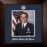 Campus Images AFPLG002 Air Force Portrait Legacy Frame with Silver Medallion, 8