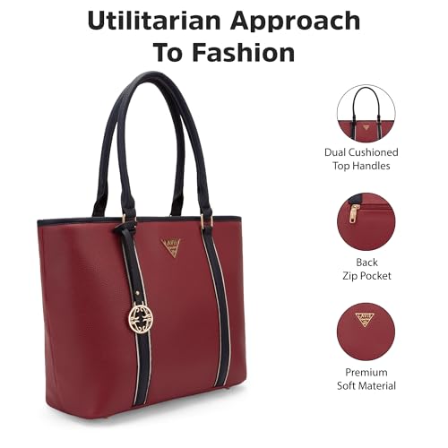 Image of Lavie Signature Las Vegas Woman's Tote Handbag for Women | Tote Bag for Work | Ladies purse | Stylish Shoulder Bag | Gift for Women