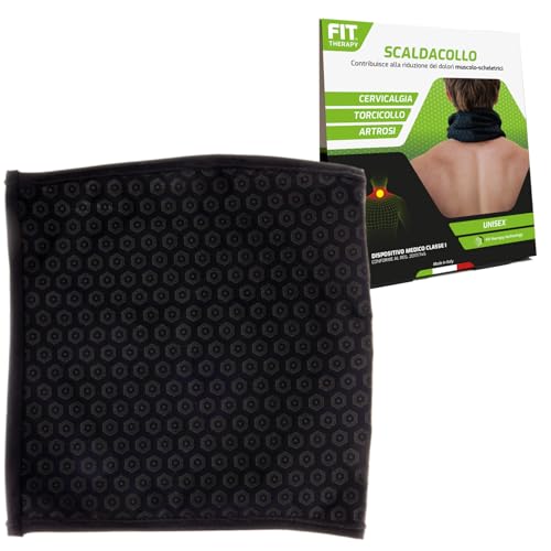 FIT Therapy - Scalda collo cervicali - Dispositivo Medico per Dolori Muscolari e Articolari Collo e Spalle - Allevia torcicollo, artrosi, rigidità - Senza farmaci, lavabile fino a 300 volte