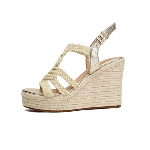 Image of Espadrille Wedge Sandals for Women Platforms & Wedges