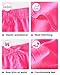 Angel season Girls Boardshorts Pink Rose UPF 50+ Quick Dry Teens Swimming Bottom Shorts Fashion Youths Flowy Beach Shorts Size 13-14