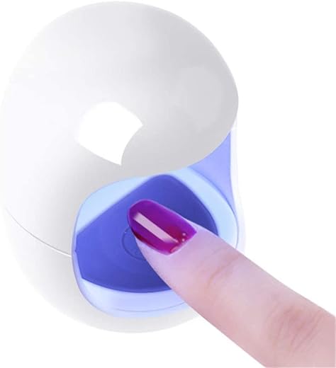 NAILWIND Mini Nail Dryer Egg Shape 6W UV LED Lamp for Nail Single Finger Lamp Nail Gel Polish Dryer Drying Machine Smart Sensor 45s / 60s USB Connector Curing Lamps