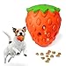 PETTOM Giocattoli per Cani duri per masticatori aggressivi Cane indistruttibile alla Giocattoli da Masticare Giocattoli interattivi per la noia Denti puliti, Fragola
