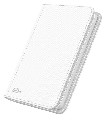 Image of Ultimate Guard Zipfolio 160 - 8 Pocket Xenoskin White Display Album