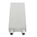 UG LAND INDIA Peltier Aluminum Water Cooling Block 40x120x12mm Liquid Water Cooler Heat Sink System Waterblock for CPU Graphics Radiator GPU gallery image