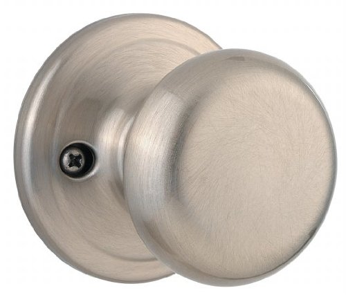 KwiksetSignature Series 97880-668 Satin Nickel Surface Mounted JunoTM Half Dummy Trim Knob