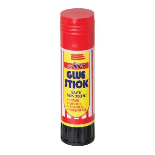 Alevar 2536 Colla Stick 40 Gr, Non Tossica, Adatta Anche per Bambini, Confezione da 12 Pezzi